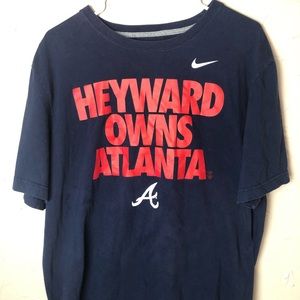 Atlanta Braves Hayward Nike shirt